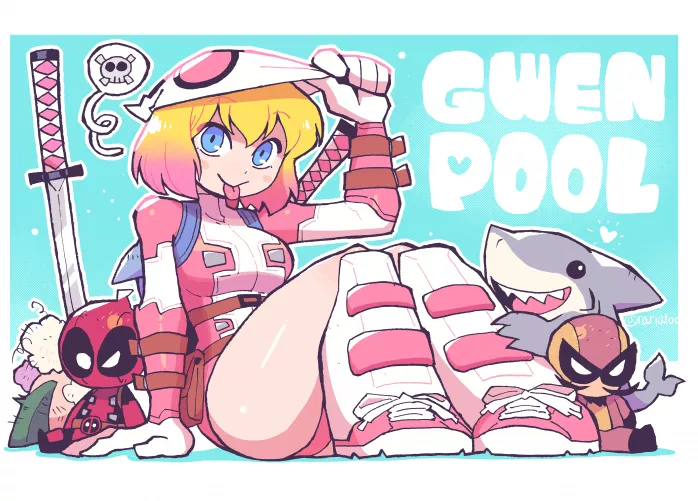 Gwenpool's silly smile