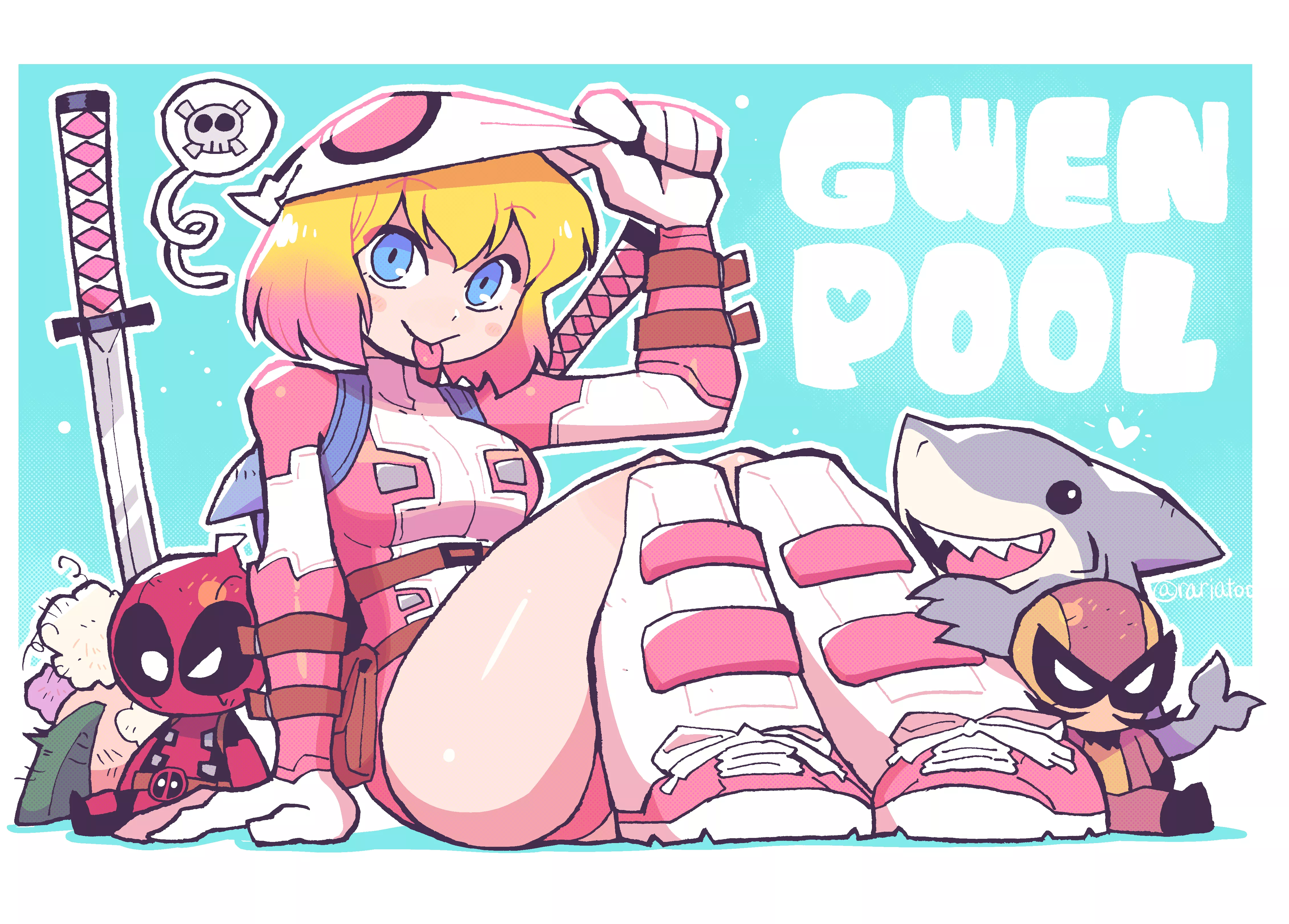 Gwenpool's silly smile