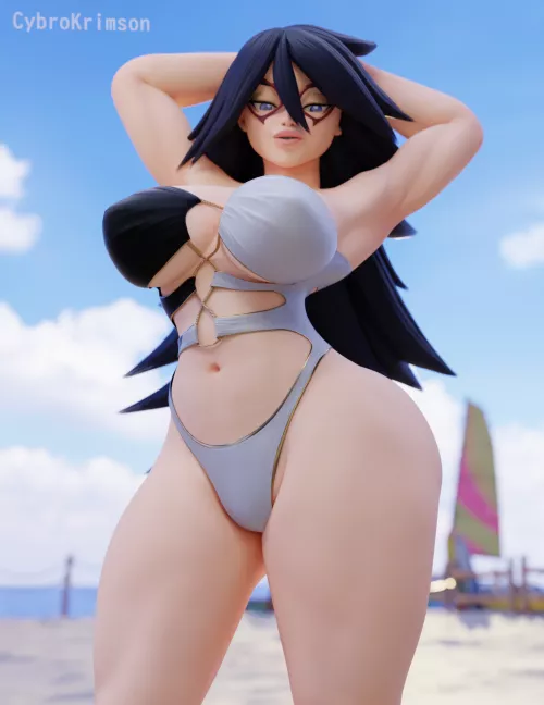 Hang out at the beach with Midnight. (CybroKrimson)