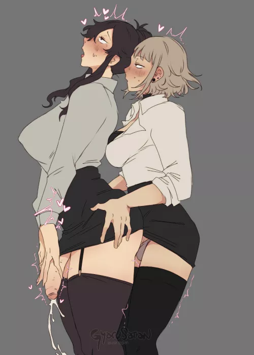 Just a little stress relief [@gyarusataan]