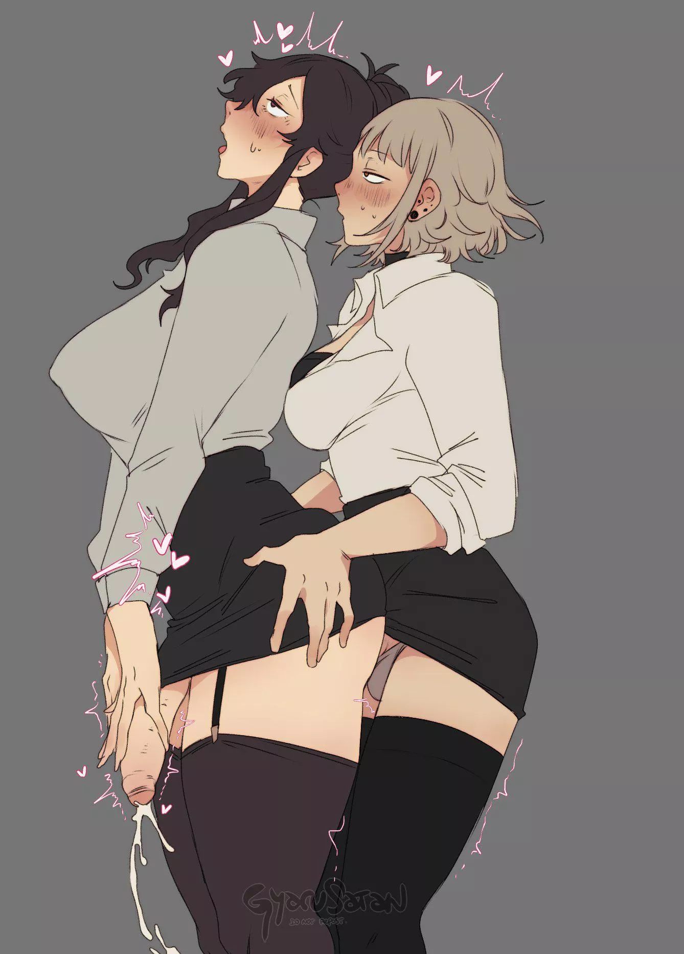 Just a little stress relief [@gyarusataan]