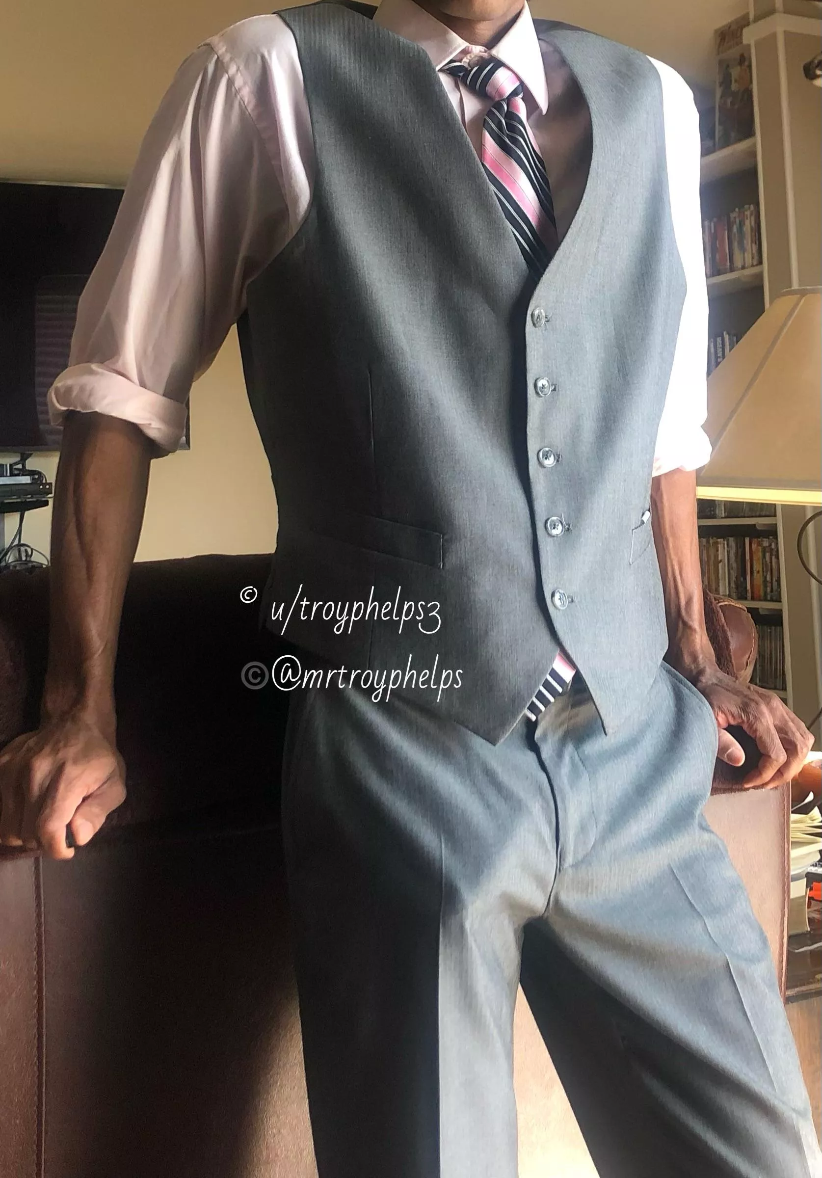 leave the suit on or no?