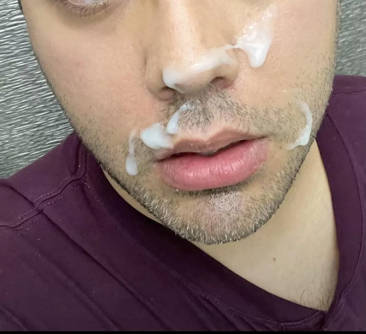 Love being covered with my coworker’s cum