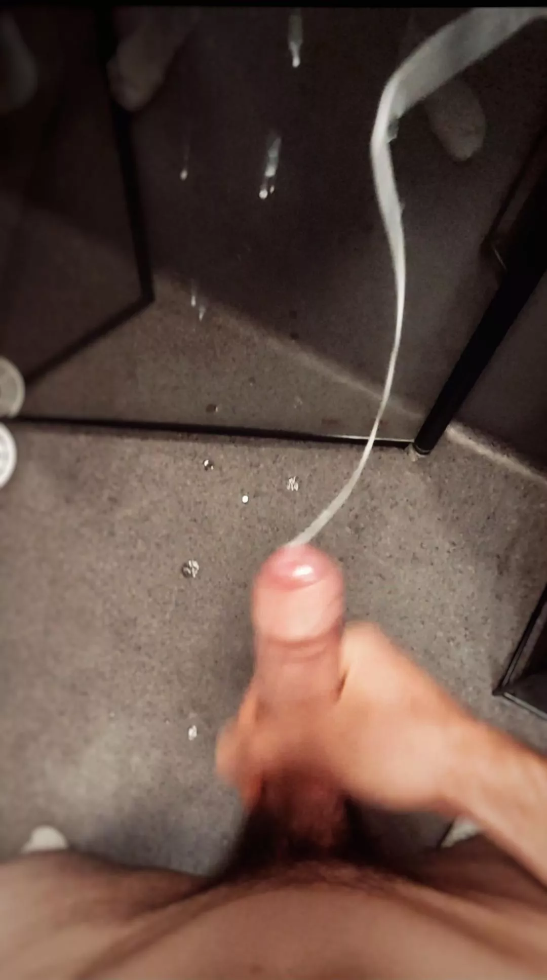 The beauty of cum flying. (think this was one my biggest rope ever lol) 