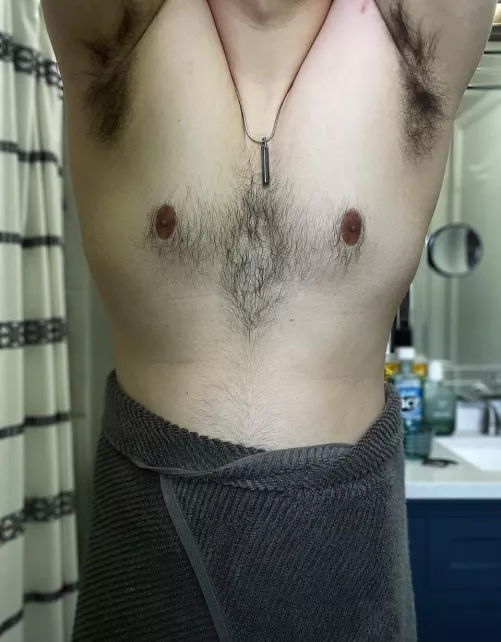 Who’s making out with my pits?