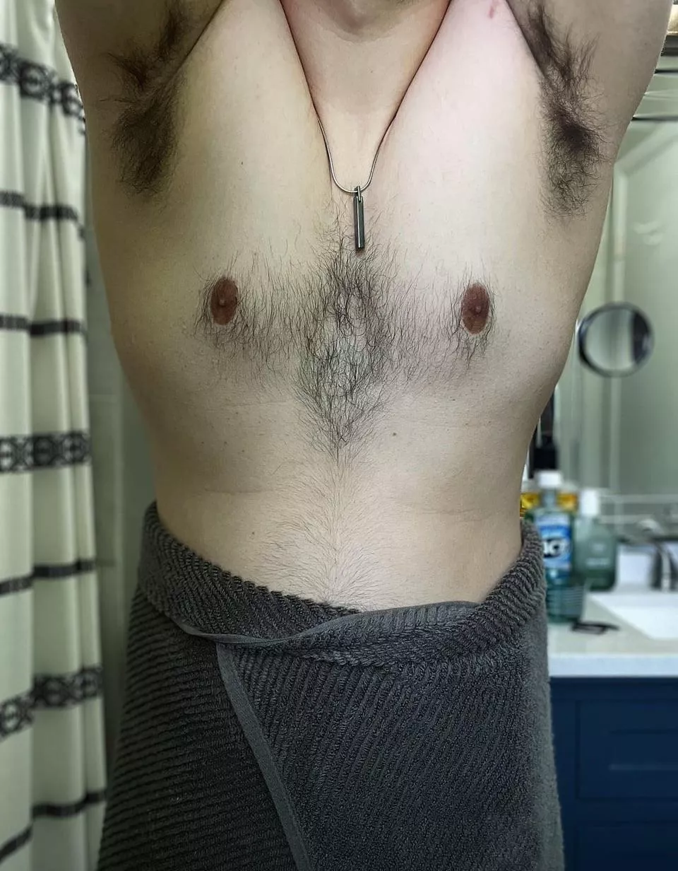 Who’s making out with my pits?