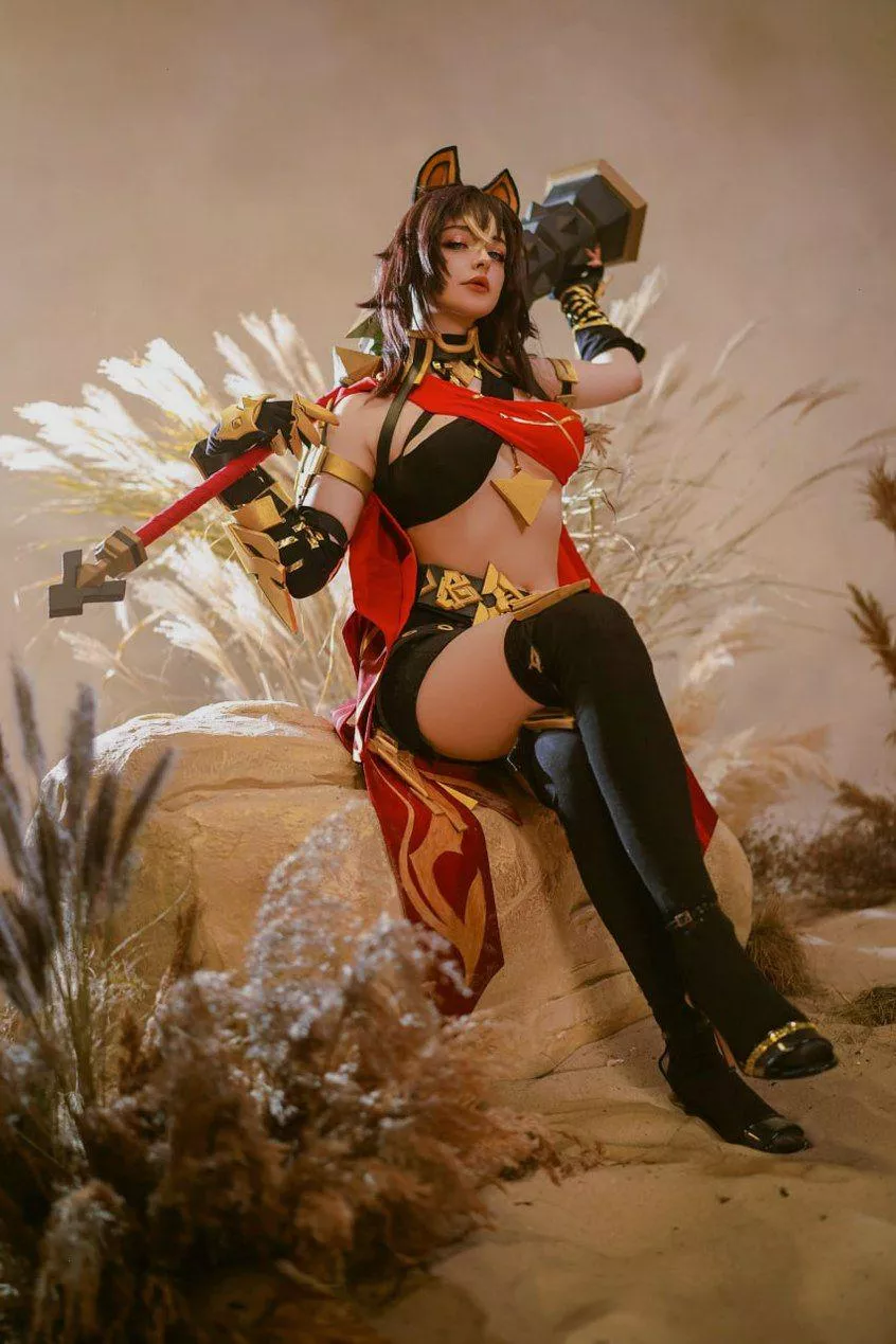 Dehya from Genshin impact (by YourLovely_babe)