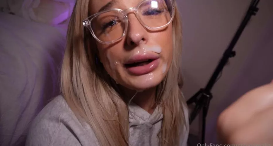 Exhausted after a throat fucking 