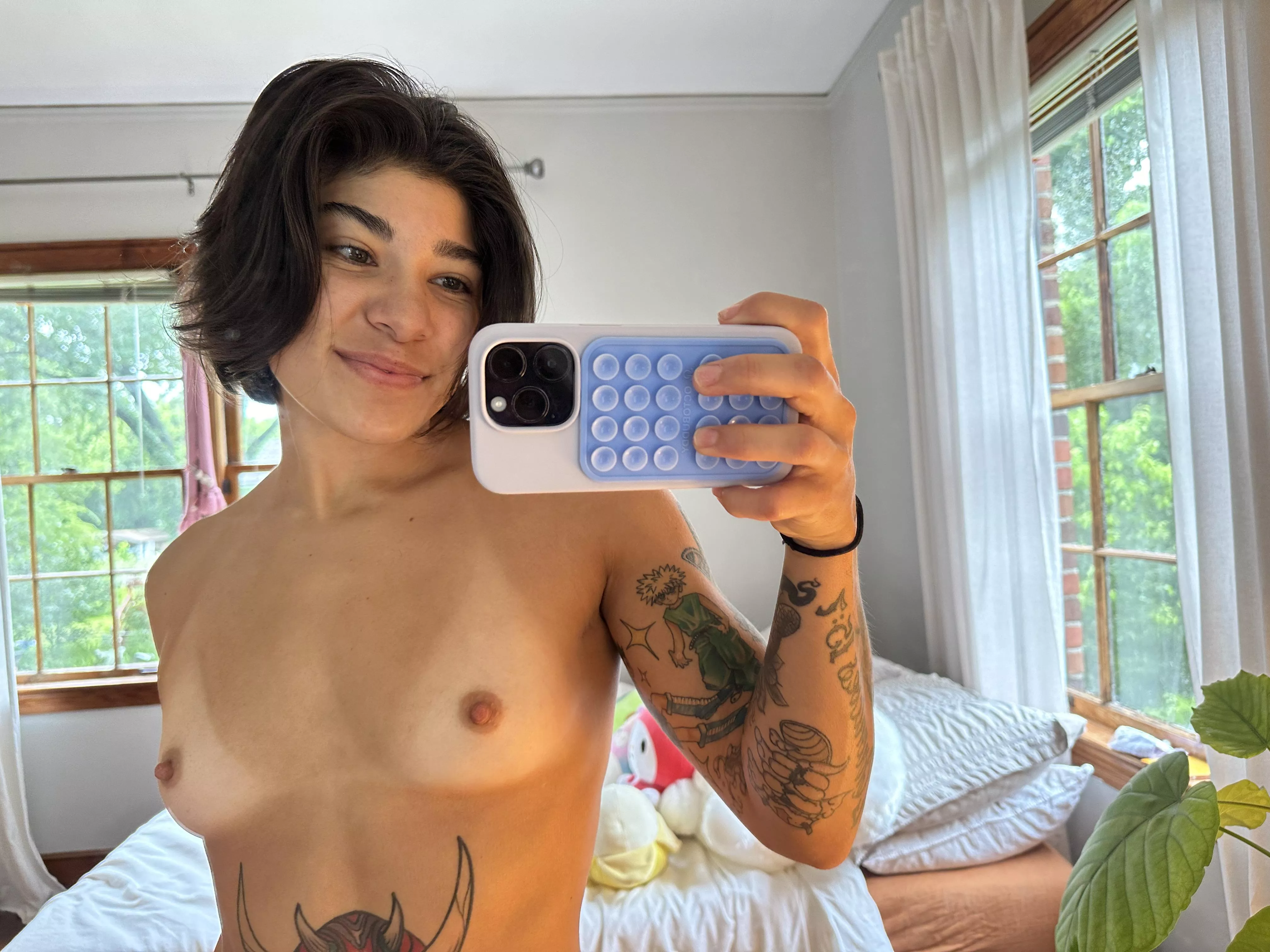 I like my hair just long enough you can control me with it