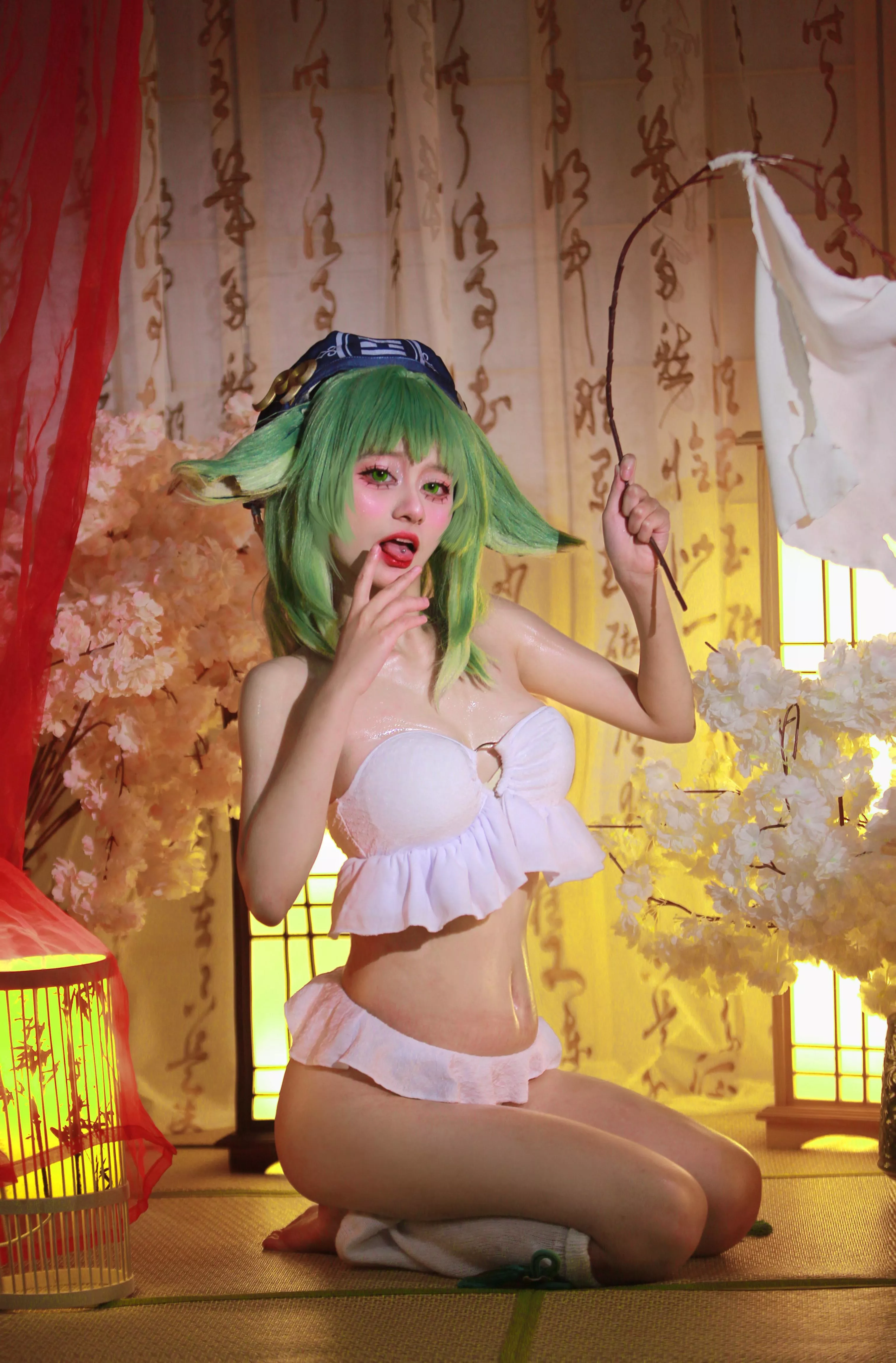 Man of culture! Rate 1-10 this lewd Huo Huo from Honkai Star Rail? (@lucyyy_shy)