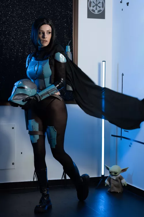 Mandalorian cosplay (by Nicky Brum)