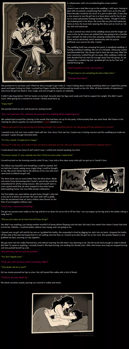 Multiverse (part 6) [alternate self] [alt gender selfcest] [maybe incest] [wholesome]