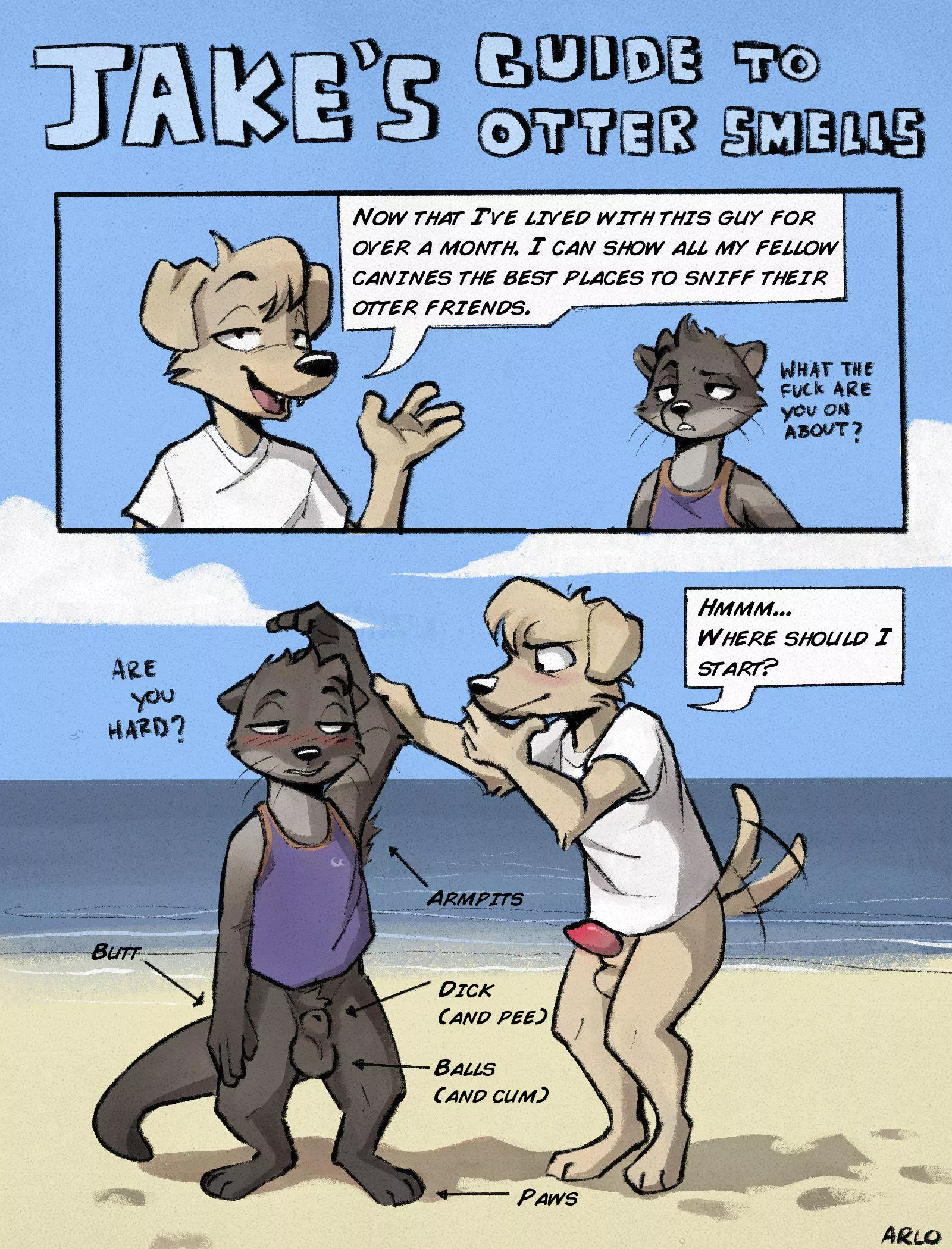 Otter Smells (arloatdusk)