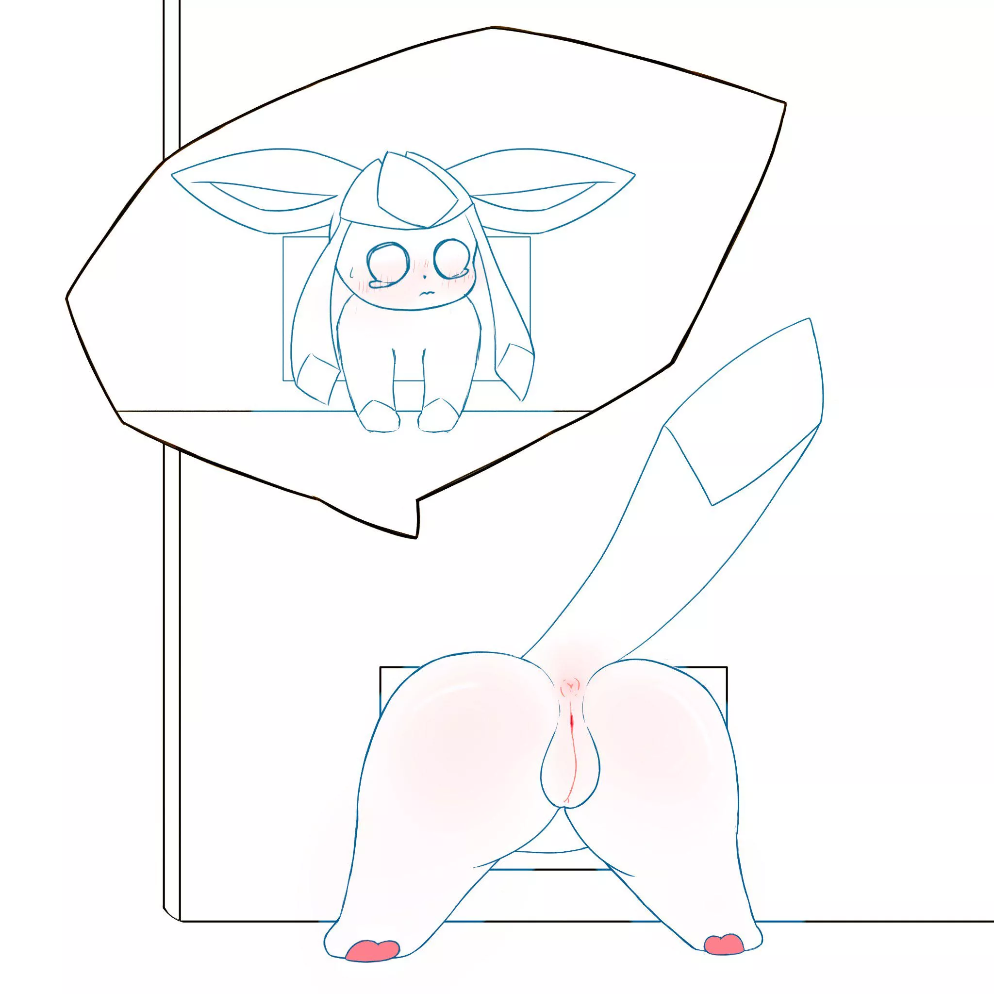She needs some help ~w~, day 2 of 9 days 9 eeveelutions [F] (bmq)