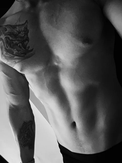 The black and white makes it artsy.