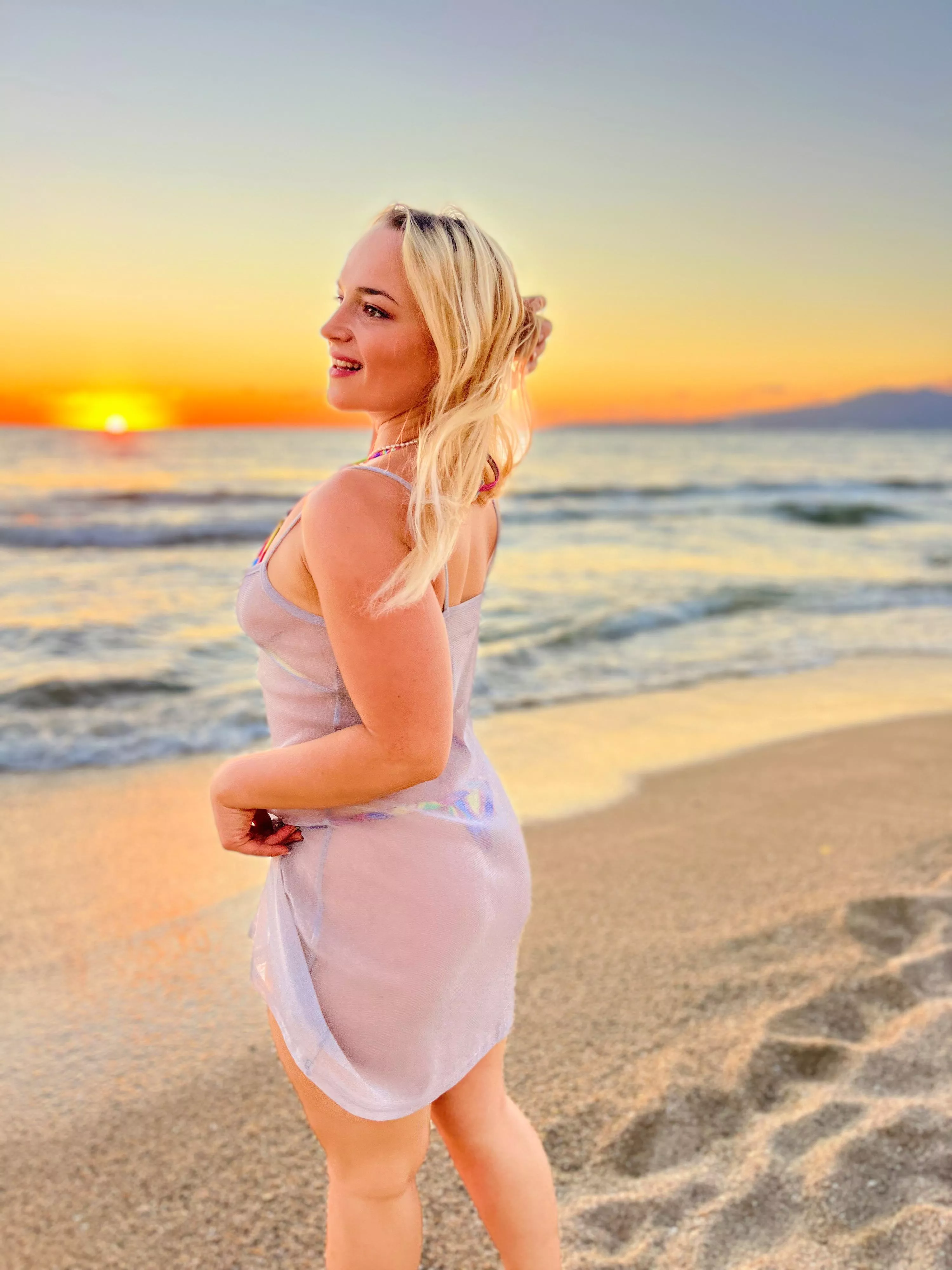 Too much for a public beach?