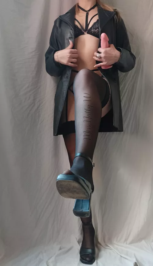 You will worship my feet in heels just because I want it that way