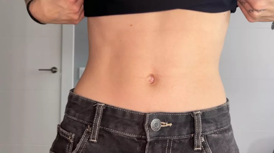 Can you make out with my bellybutton all night?