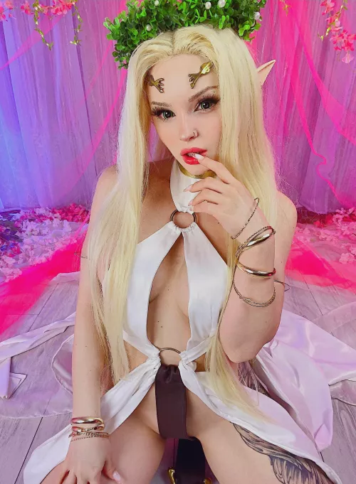 Celestine Lucullus from Kuroinu cosplay by Sonya Vibe