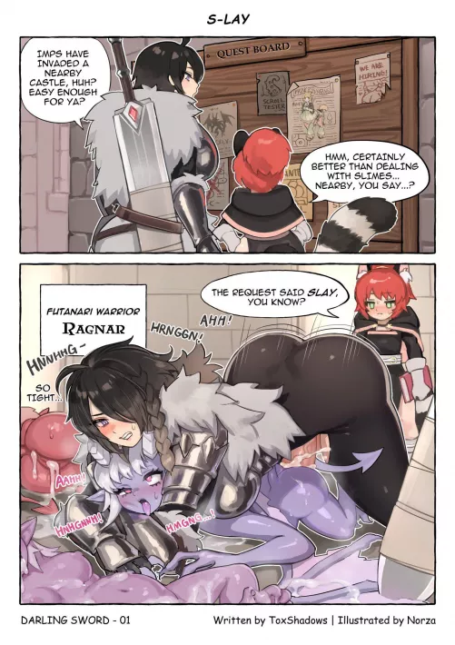 Futanari Warrior clearing a dungeon… (Norza)