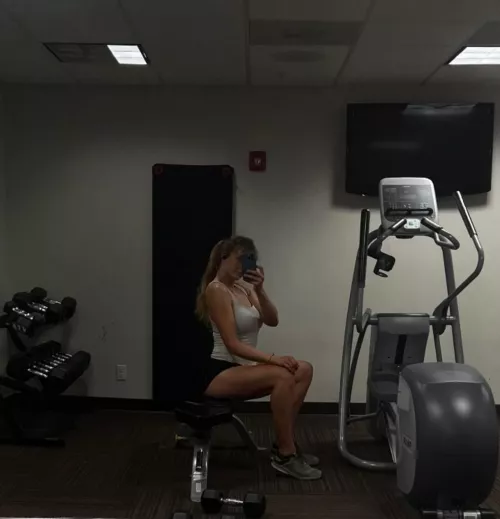 Gym selfie 