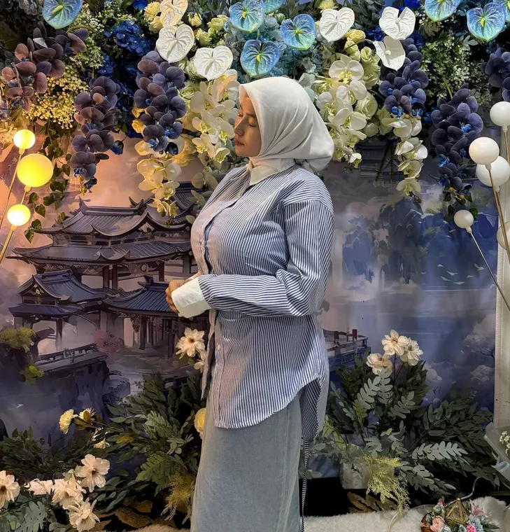 Hijab and dress shirt