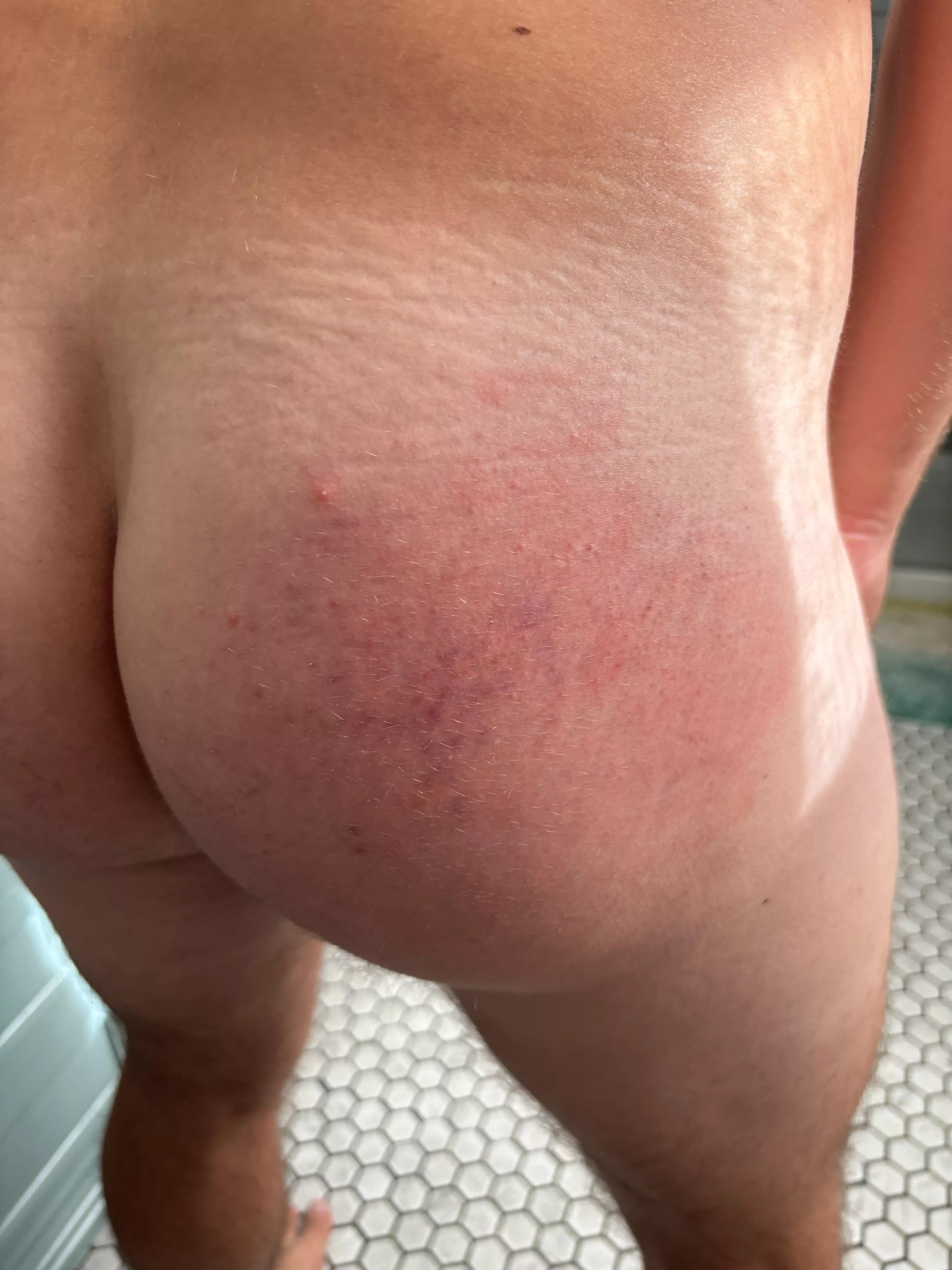 I asked for it harder when she was fucking me 