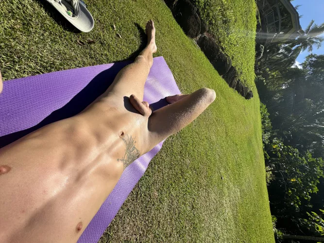 I want my body and big stick to become chocolate color