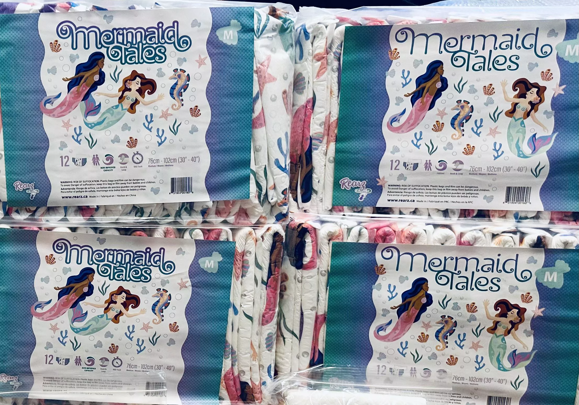 Mermaid Tails Font Casing Difference?