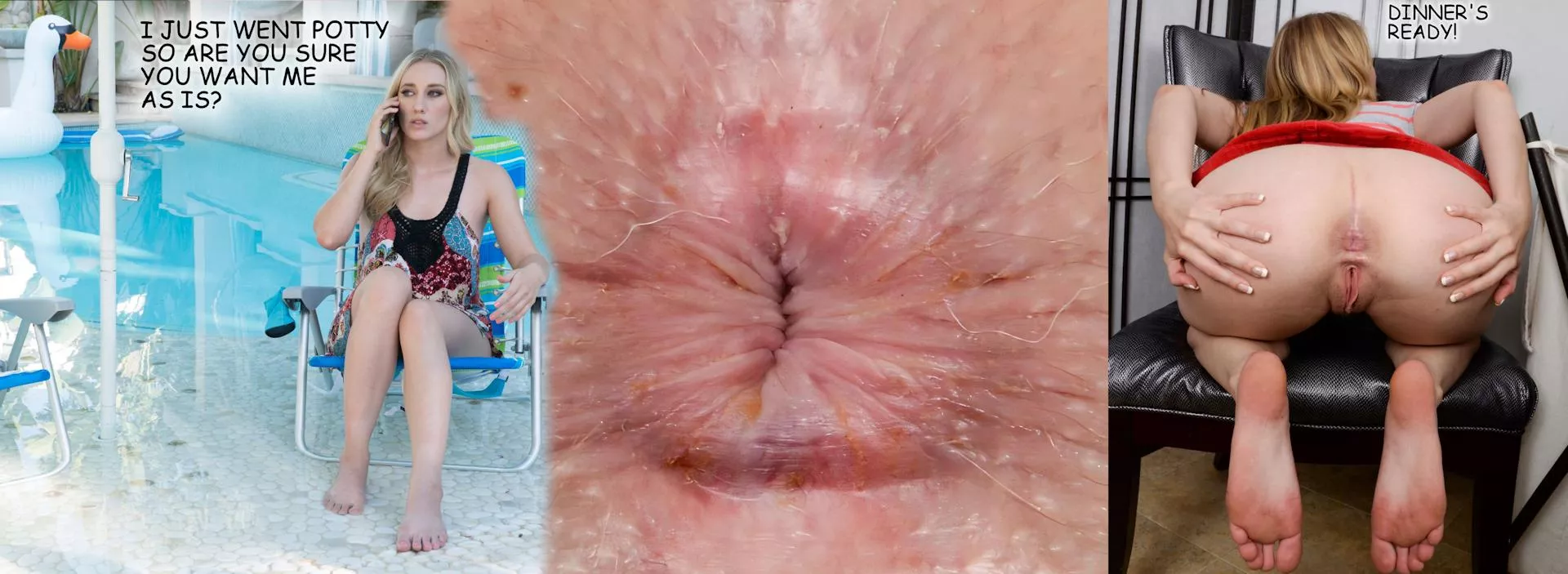 MILF escort fulfills a client's strange request