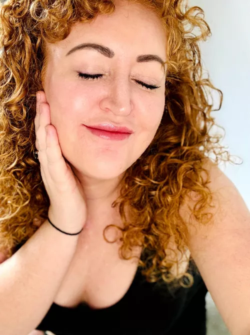 My hands are soft and so is my face