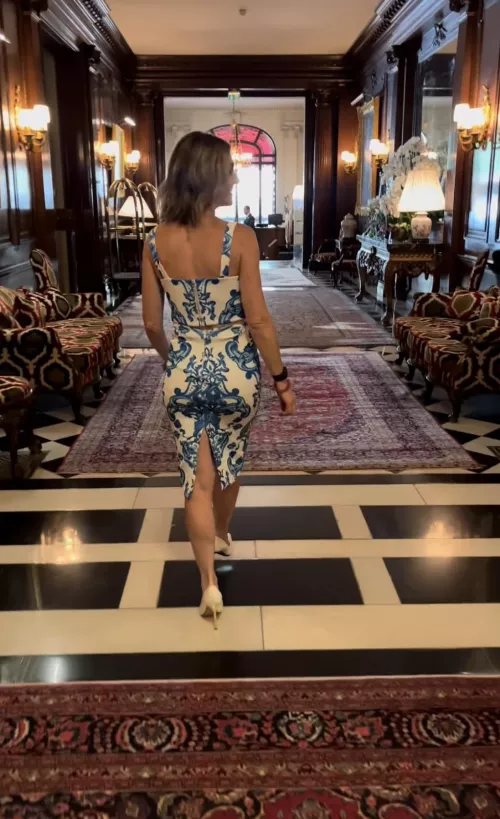 Orla Chennaoui British presenter at the Paris 2024 Olympics 