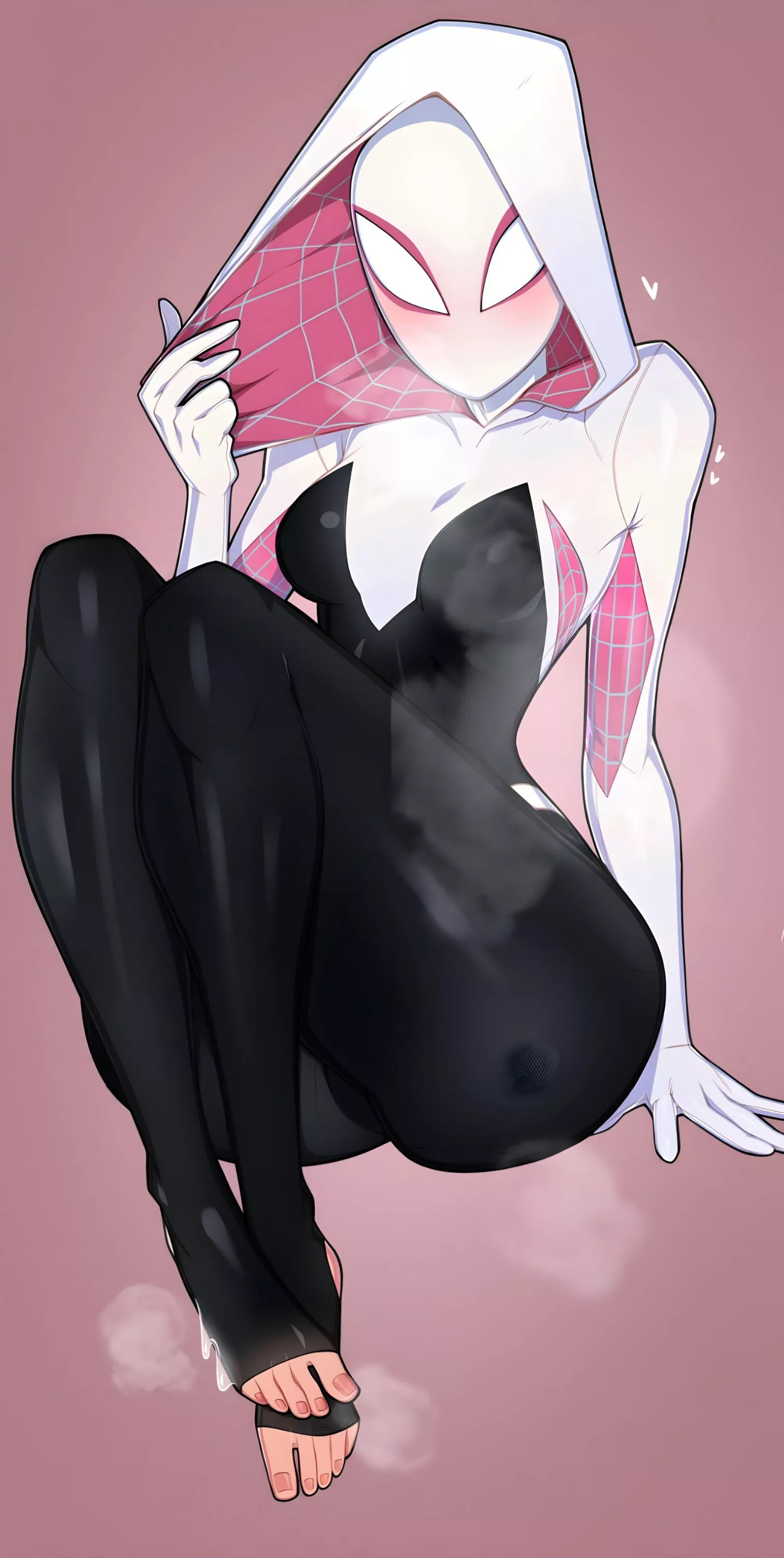 spider gwen's sexy thighs (minicop2001)