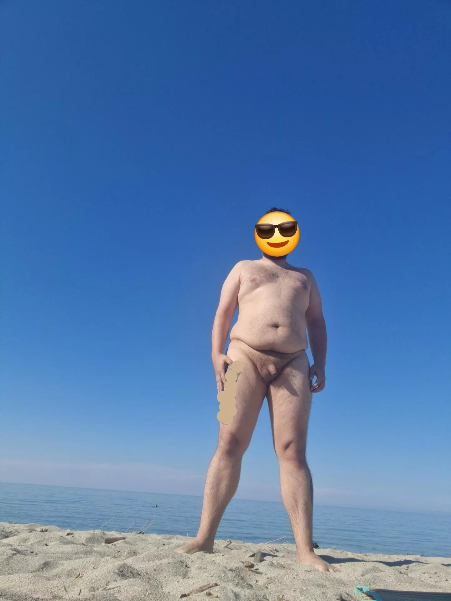 Under the sun close to the big Blue