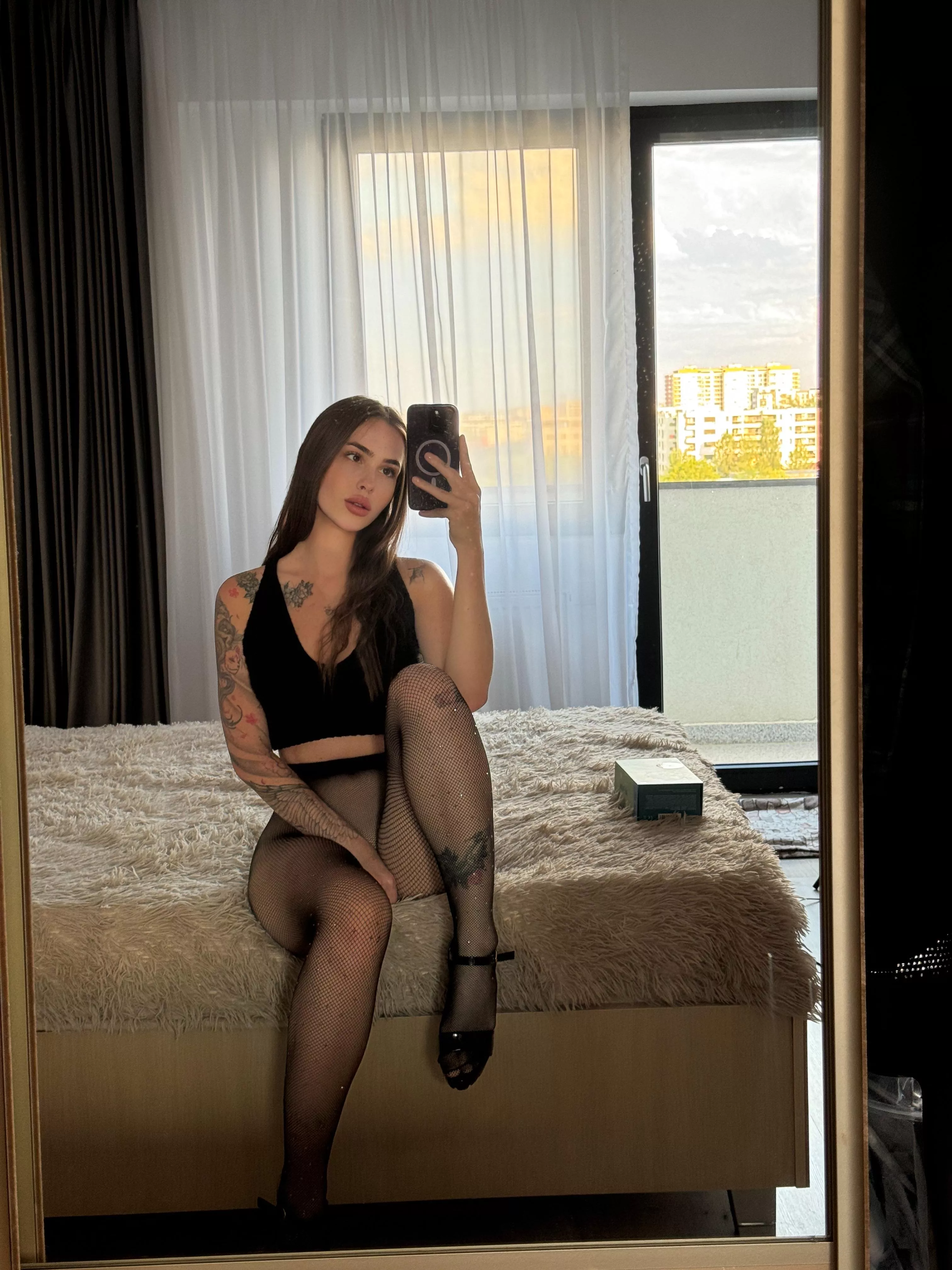 You can remove everything except my heels [F]