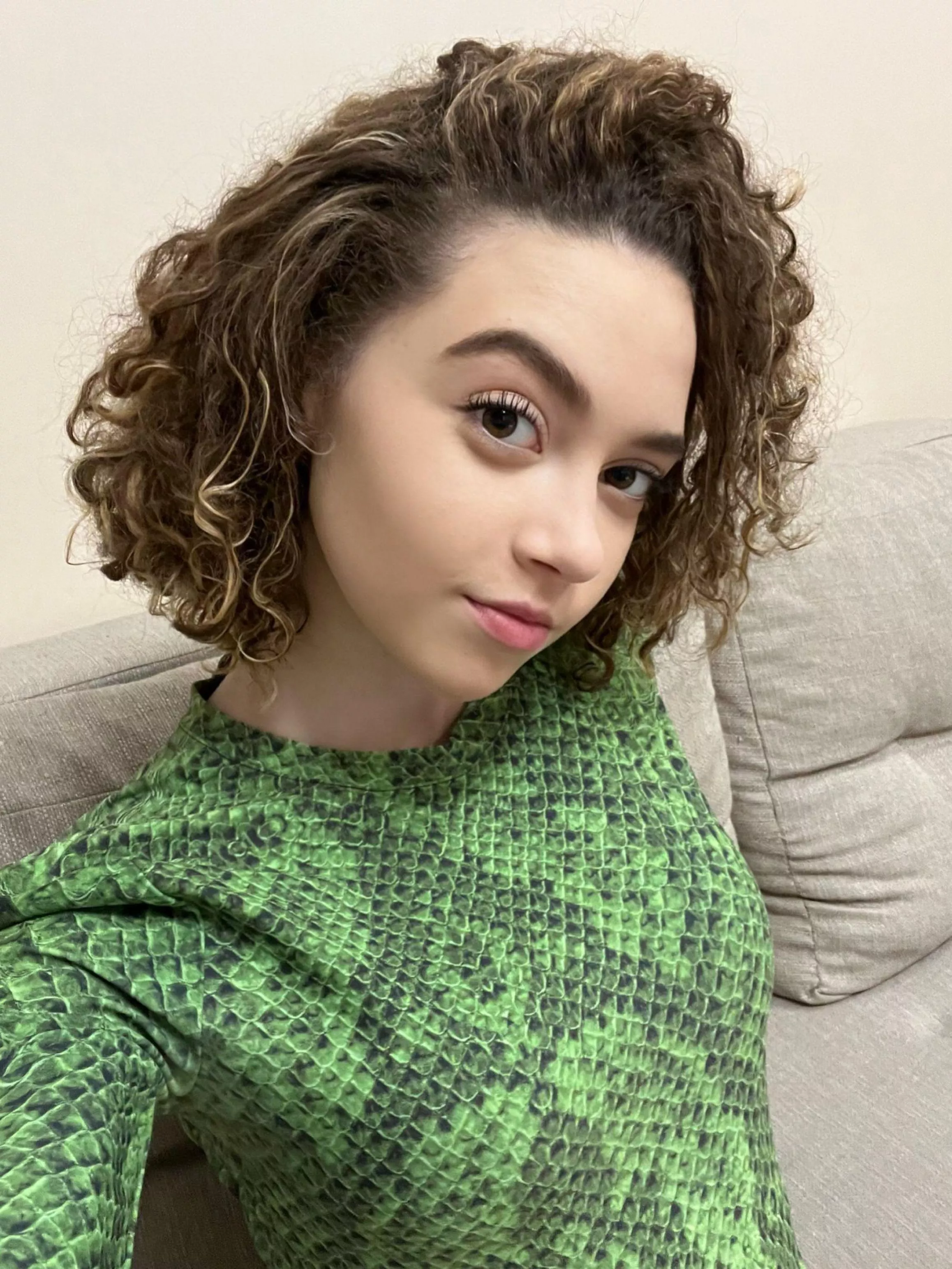 Felt so sexy with green