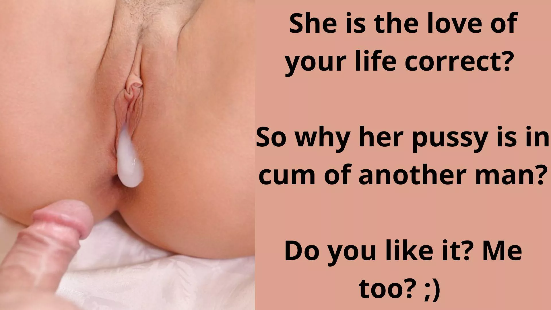 First time sharing: She's pregnant by her lover