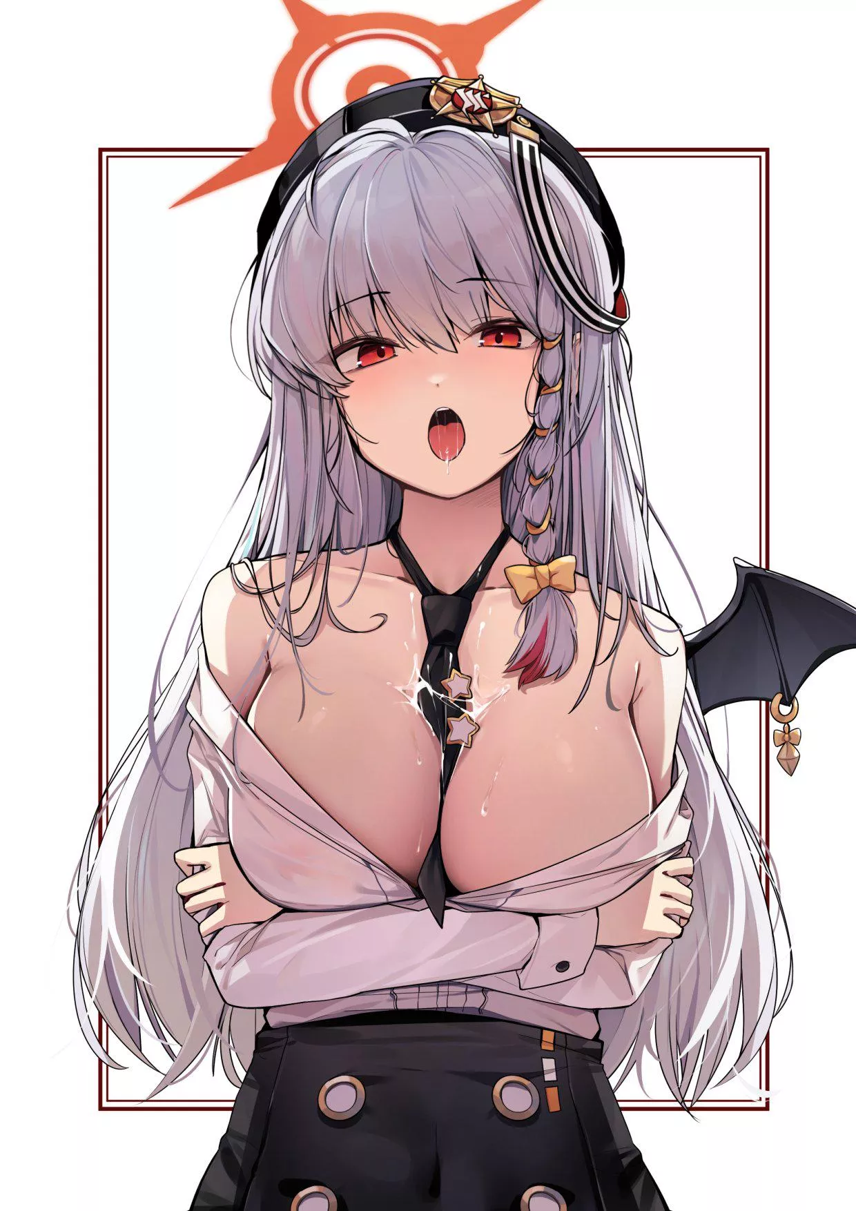 Haruna can spit alot