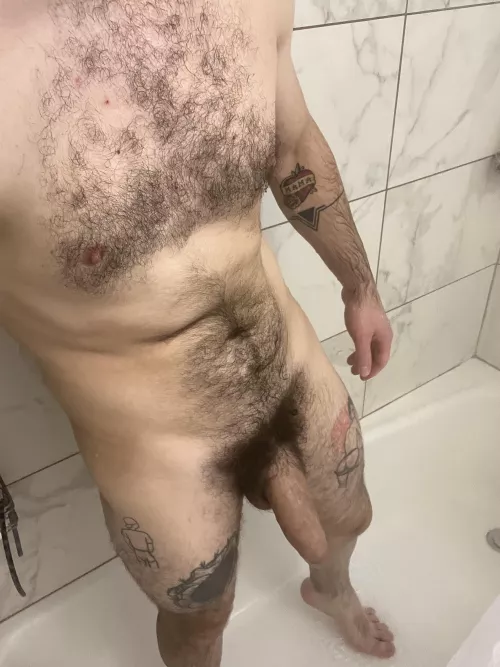 Horny handyman after work 