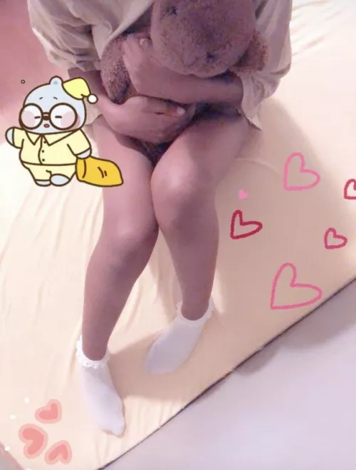 I forgot mr bear at home :( 