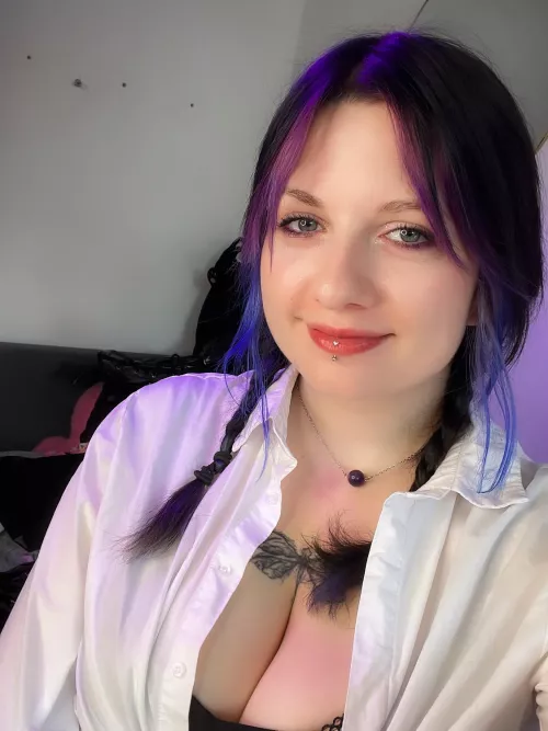 i love the pink and blue combo [f]