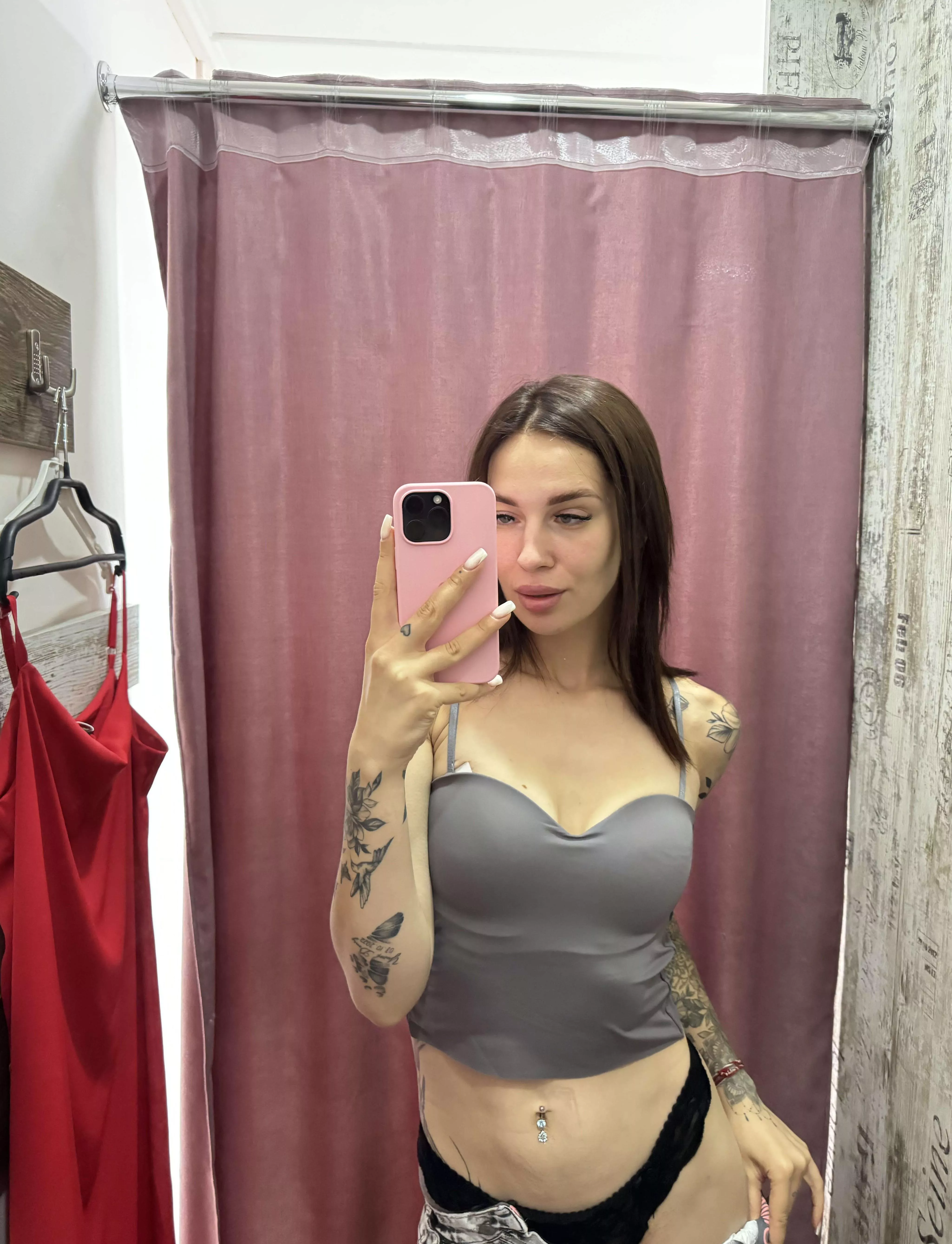 I try it on only to shoot it for you