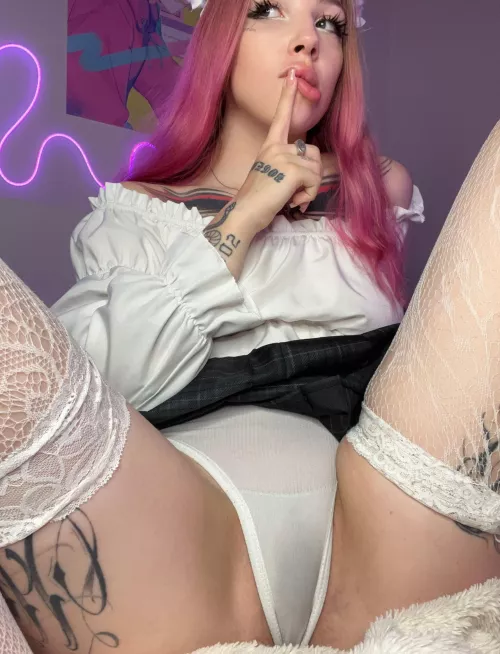 I was wondering what to do with my wet panties