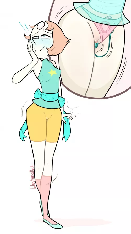 Pearl has a bit of sneaky fun! (BlushMallet)