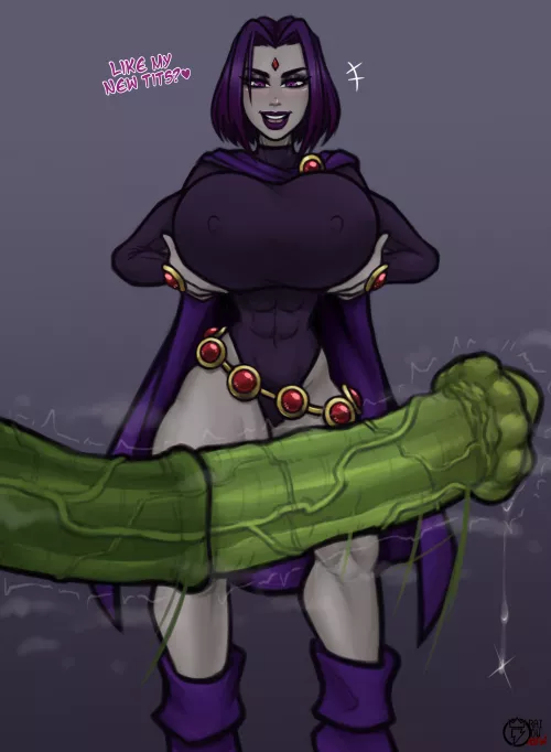 Somebody is excited by seeing goth tits (raiounsfw)