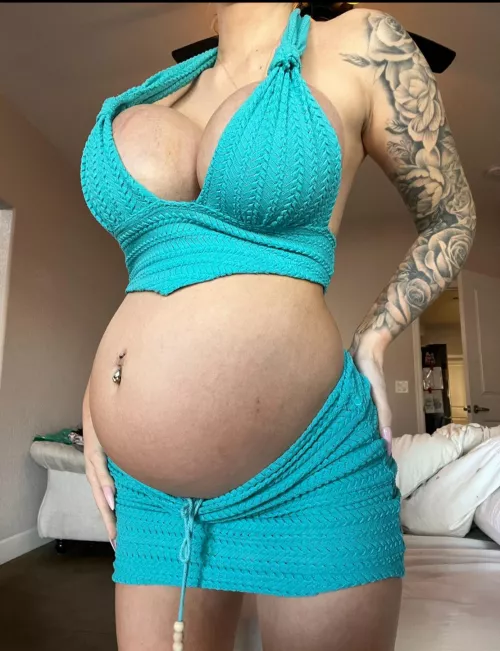Tell the truth, would you save my naked pregnant pics 