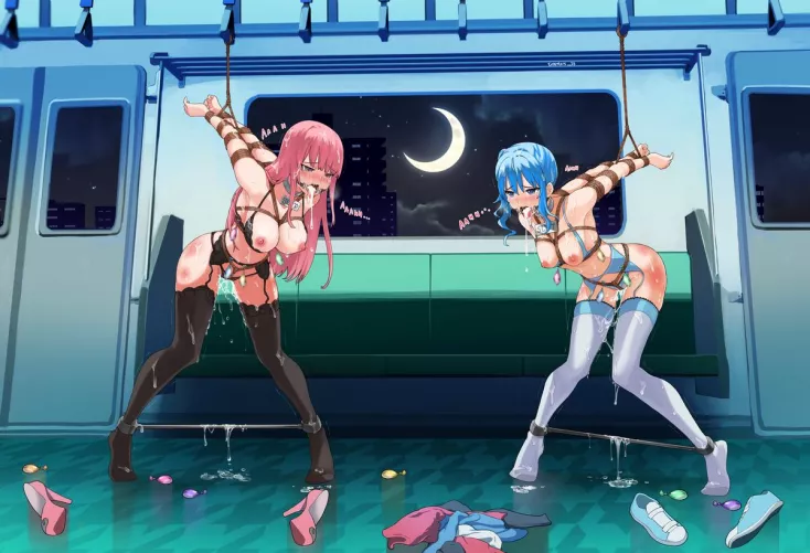 They made a lot of new friends on their train ride