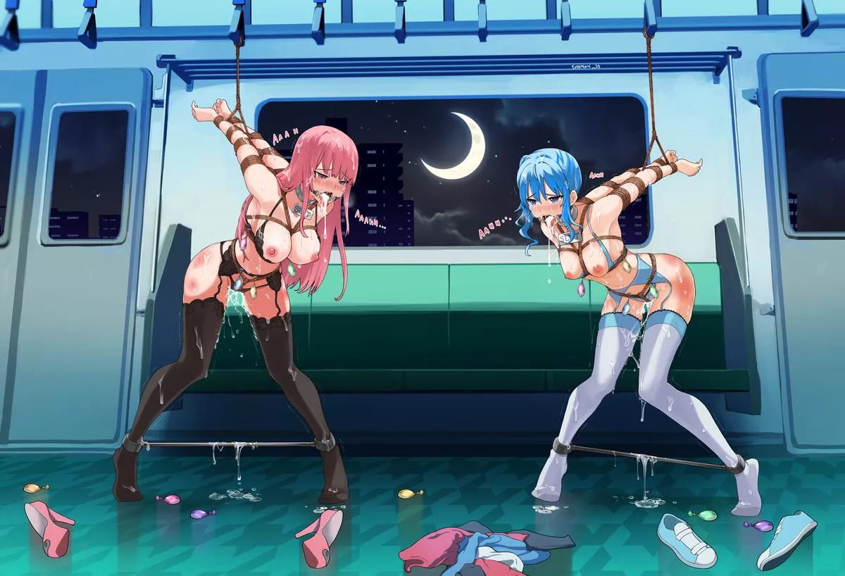 They made a lot of new friends on their train ride