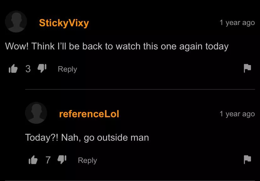 Touch some grass dude