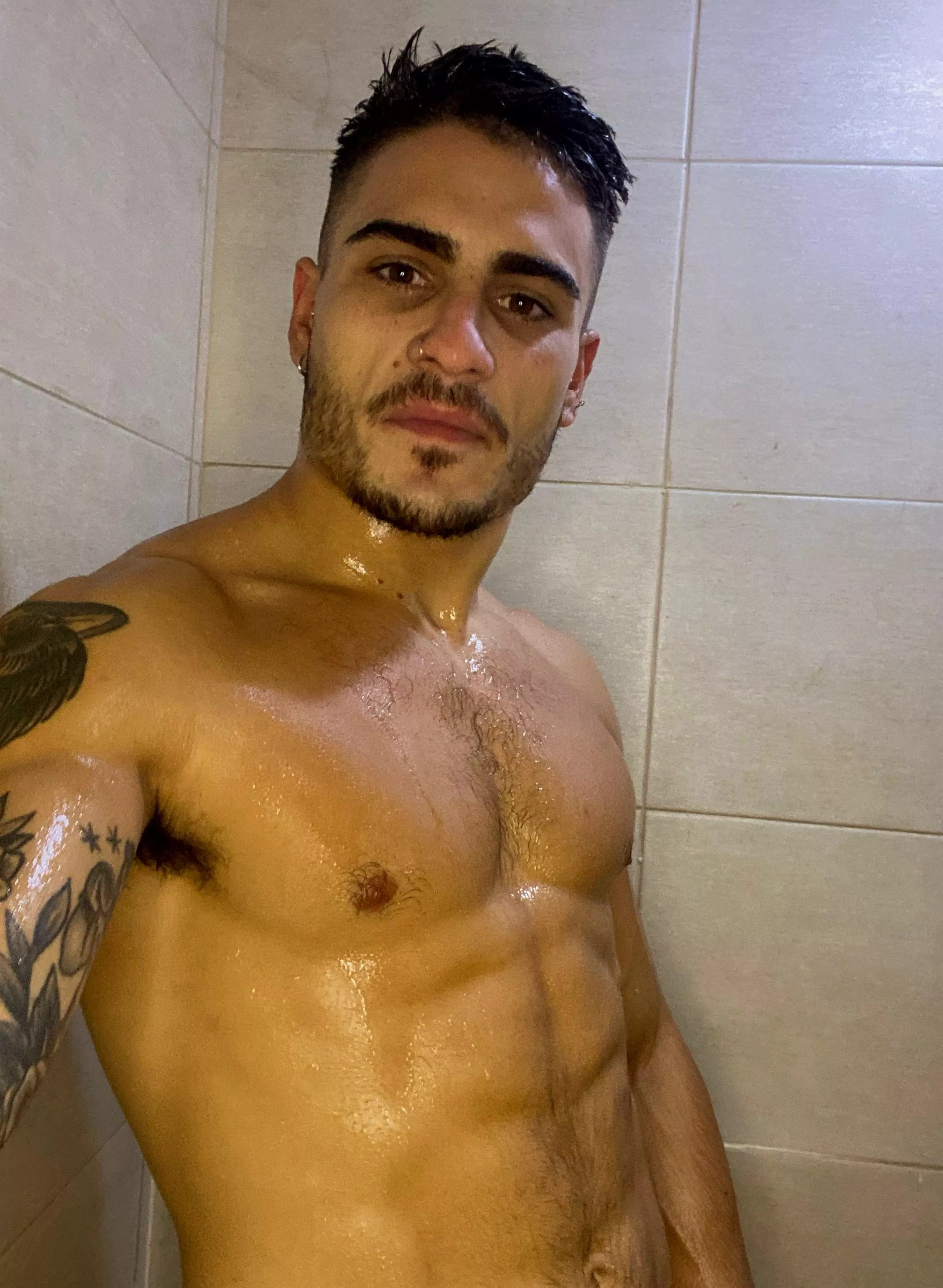 Wanna see what happens after the shower? 